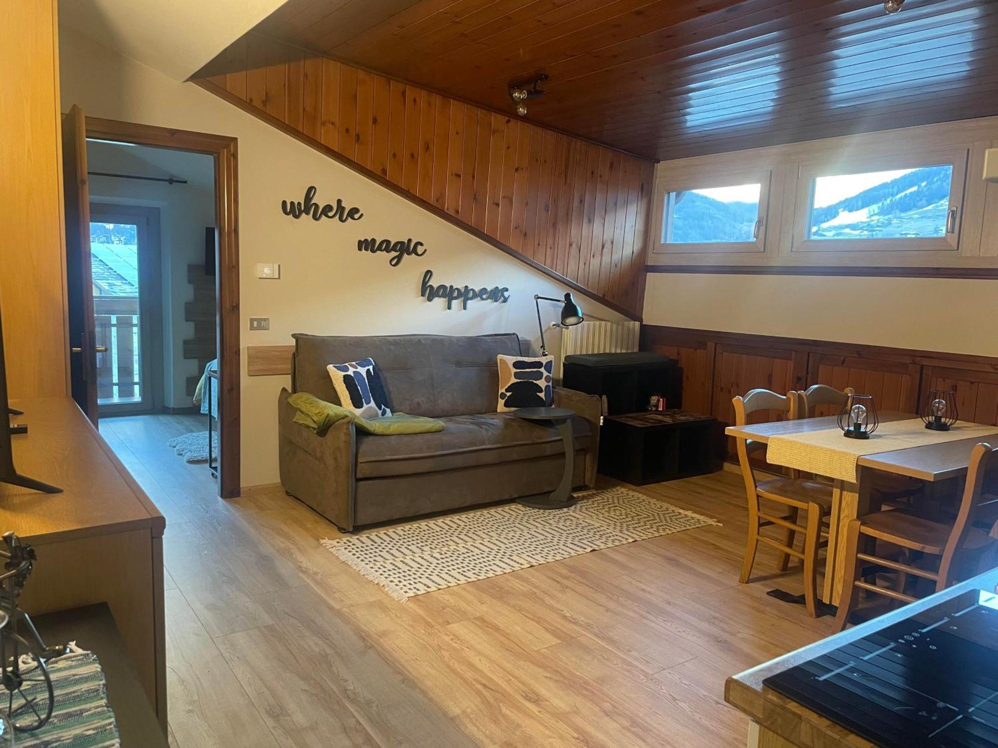 Residence S Lucia - Appartamenti Alle Porte Di Bormio Valdisotto Exterior foto